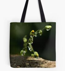 Water Droplets Tote Bag