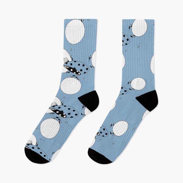 Item preview, Space Blimp with Cows and Stars and Circles designed and sold by Adventures Are Dangerous.