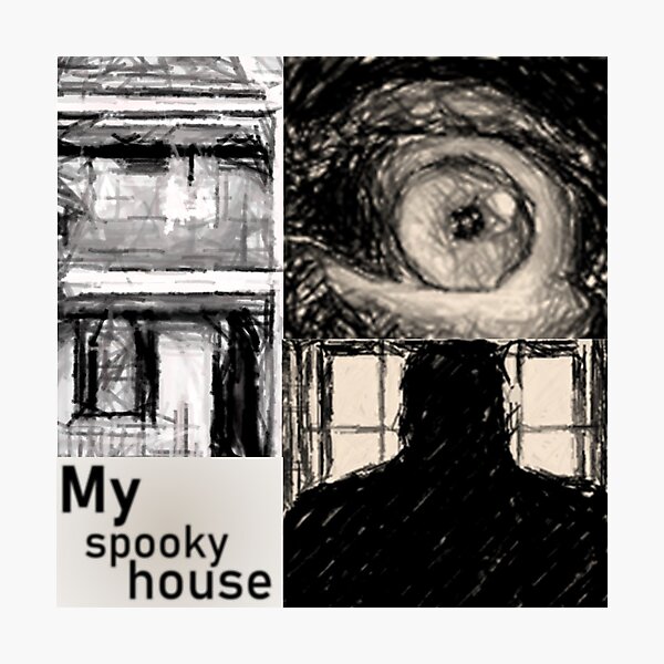 Item preview, My Spooky House Box Design designed and sold by Dark Tales of Inner West Sydney.