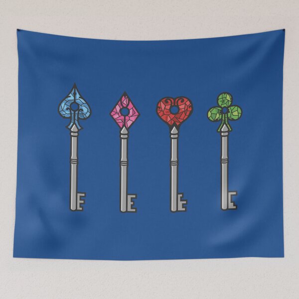 Item preview, Resident Evil RPD Keys designed and sold by threadfulcat.