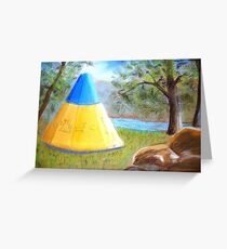 Tepee Greeting Card