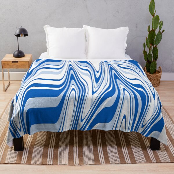 Item preview, Blue Marbling by Mira Tasich designed and sold by Mira Tasich.