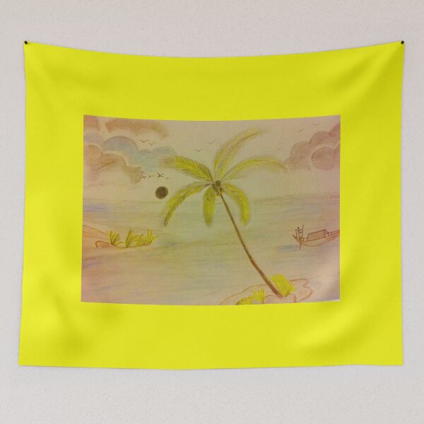 Item preview, River side scene print designed and sold by Arshiya-4.
