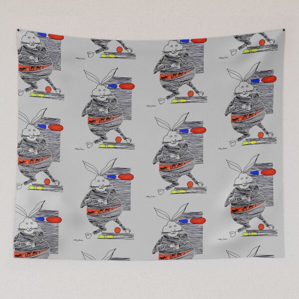 Item preview, Rabbit By Artguru 0318, 22 X 28 - Ink On Paper designed and sold by Art Guru.