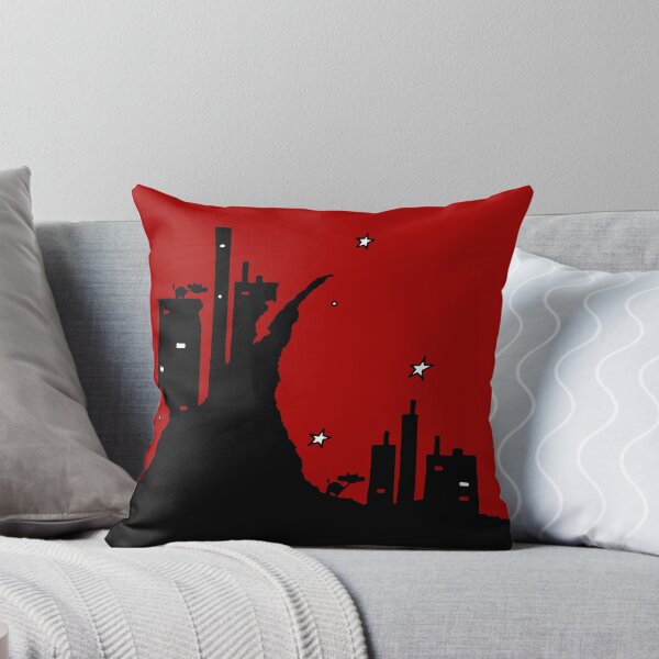 Item preview, Cows on Dark Cliff City Under Stars designed and sold by Adventures Are Dangerous.