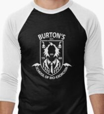 Burton's School of Bio-Exorcism Men's Baseball ¾ T-Shirt