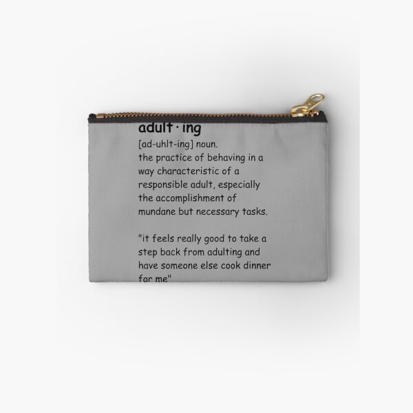 Item preview, adulting defintion designed and sold by techiedorm.