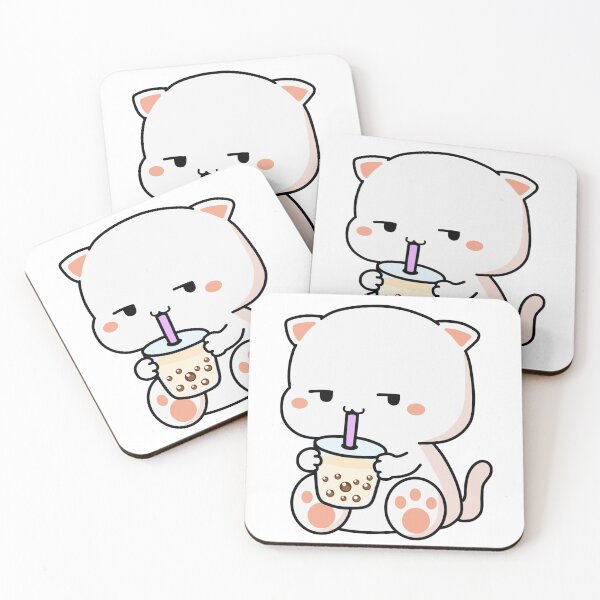 Item preview, Kitty Loves Boba! designed and sold by SirBobalot.