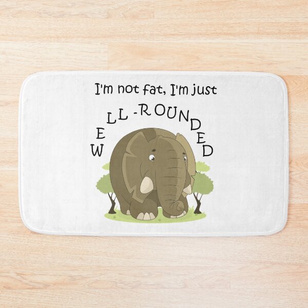 Item preview, not fat T-shirt designed and sold by StevieTheViking.