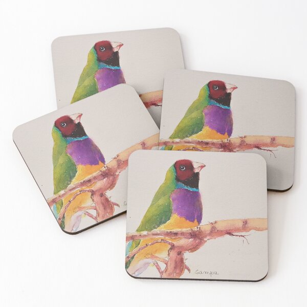 Item preview, Gouldian Finch designed and sold by Sampa Bhakta.