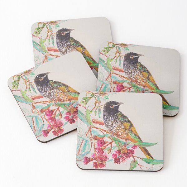 Item preview, Regent Honeyeater designed and sold by Sampa Bhakta.
