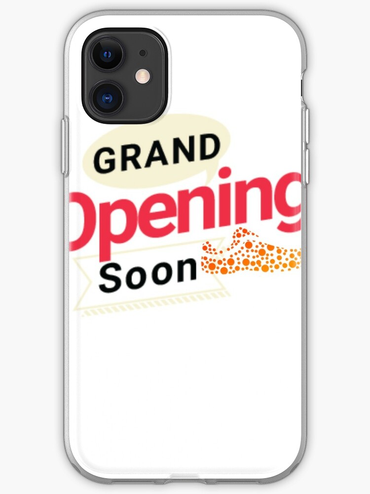 Grand Opening Logo Iphone Case Cover By Vinod15 Redbubble