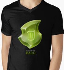 Soul of the Bard -black Men's V-Neck T-Shirt