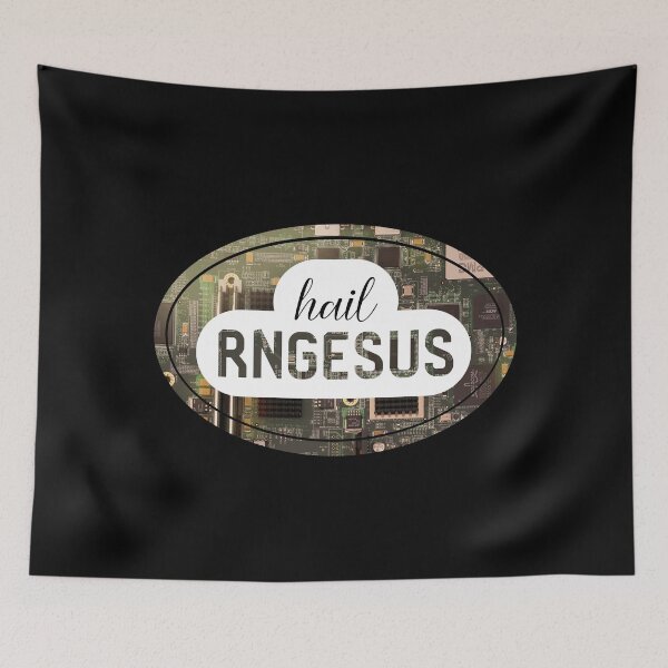 Item preview, Rng Rngesus Funny Coder Coding Software Developer designed and sold by yellowpomelo.