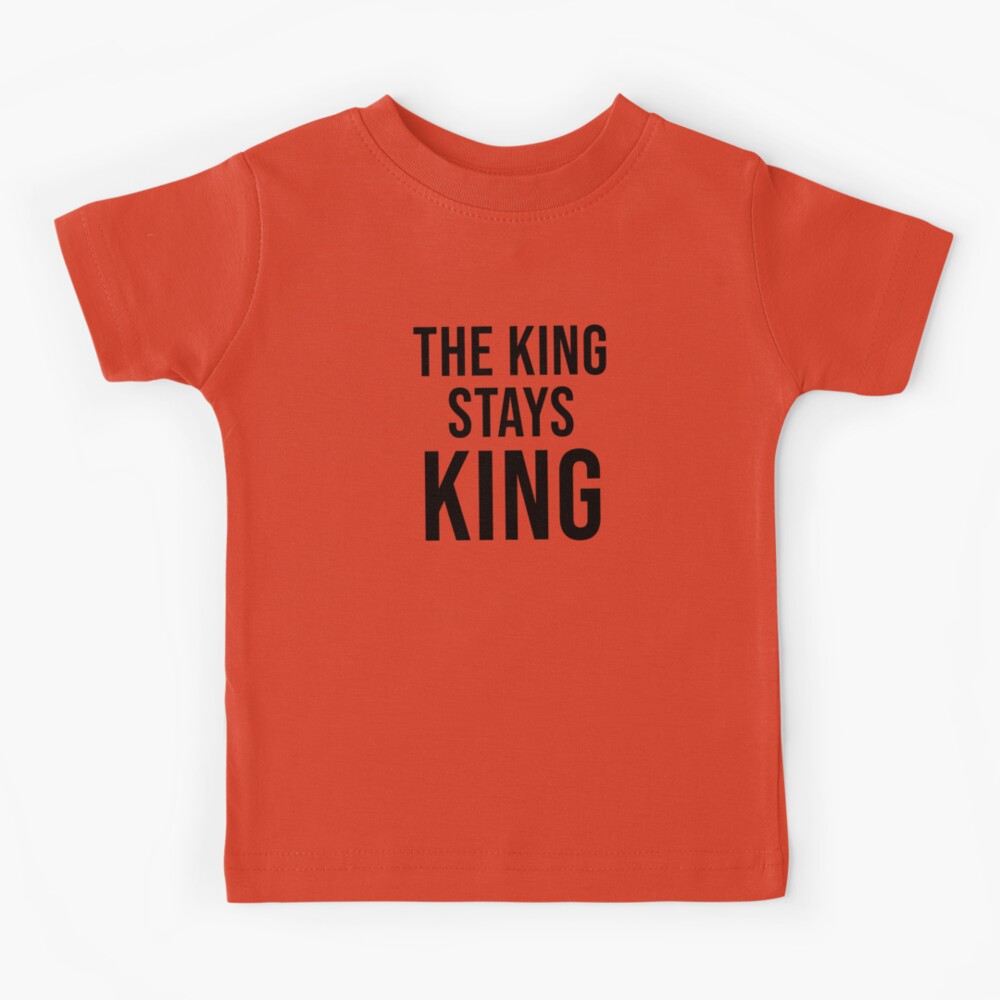 I’m Not Your King Tour Kids Tee I'm Not Your King Tour Kids Tee The King Stays King Kids T-Shirt