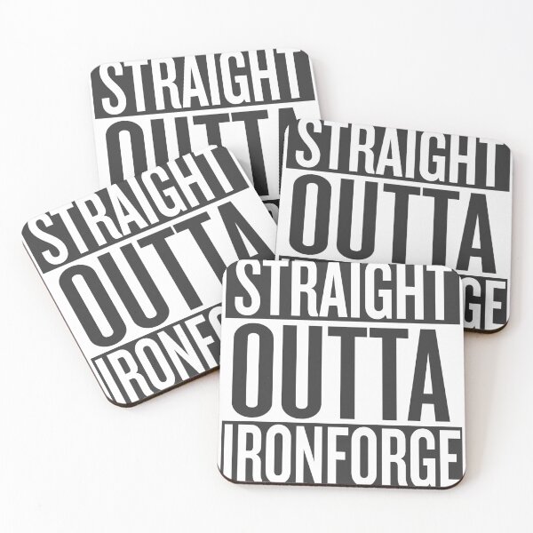 Item preview, STRAIGHT OUTTA IRONFORGE designed and sold by gingrjim.