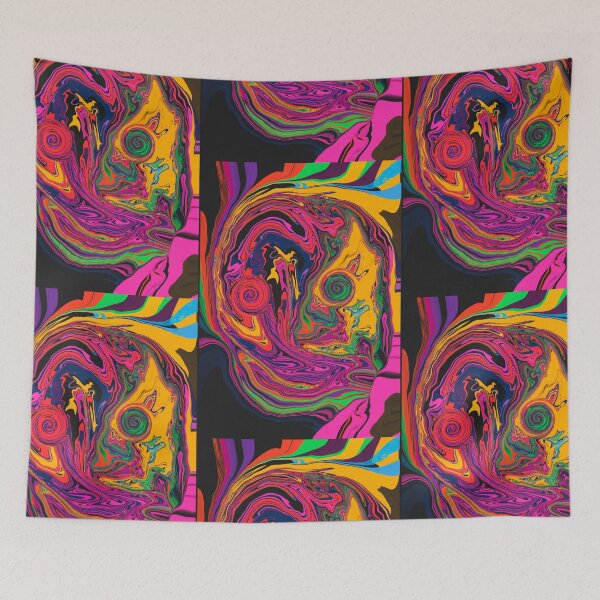 Item preview, Trippy face designed and sold by Raghavi.