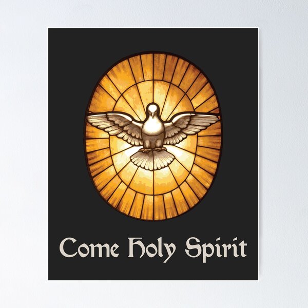 Item preview, Come Holy Spirit Dove peter dome designed and sold by Beltschazar.