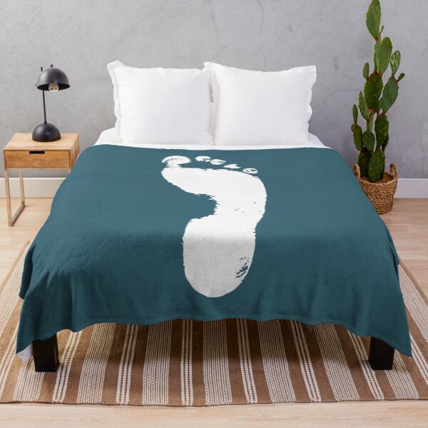 Item preview, Barefoot - white, front designed and sold by Flamin' Galah.