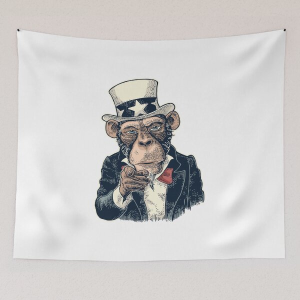 Item preview, I Want You For U.S. Army Monkey designed and sold by Simon Dast.