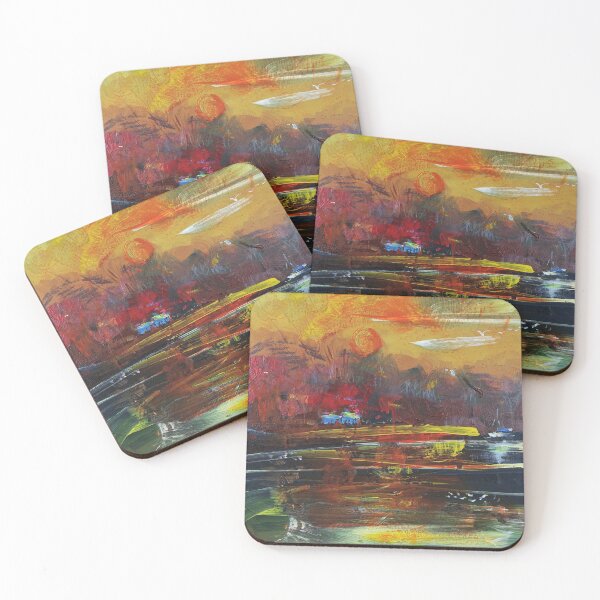 Item preview, Abstract Landscape Cottage river 216 designed and sold by Eraclis Aristidou.