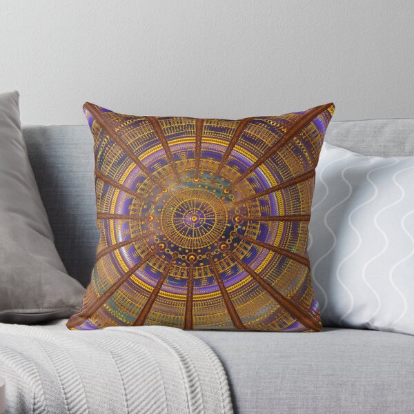 DNA Healing Room Throw Pillow
