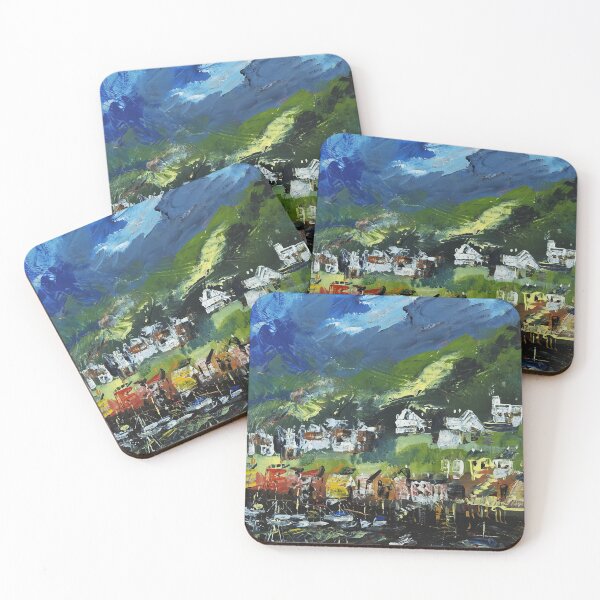 Item preview, Abstract Landscape Harbour Town 293 designed and sold by Eraclis Aristidou.