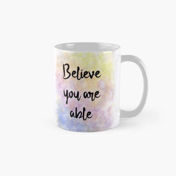 Item preview, Believe You Are Able (black) Motivational  designed and sold by Odsy.