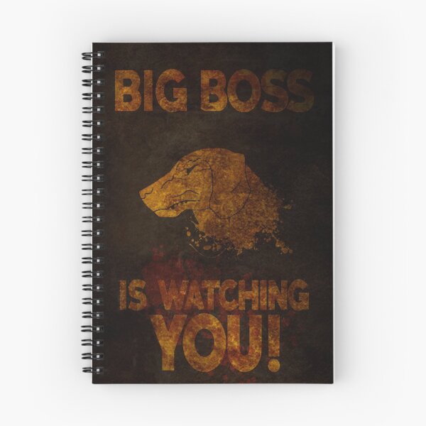 Item preview, Metal Gear Solid V: Big Boss Is Watching You designed and sold by RellikJoin.