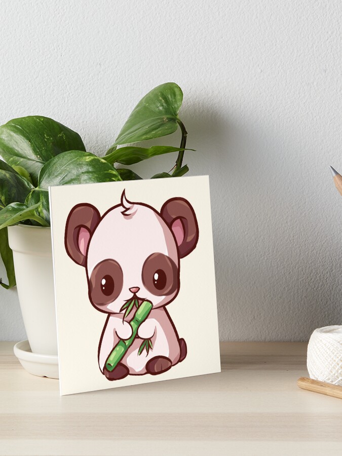 Kawaii Panda | Art Board Print