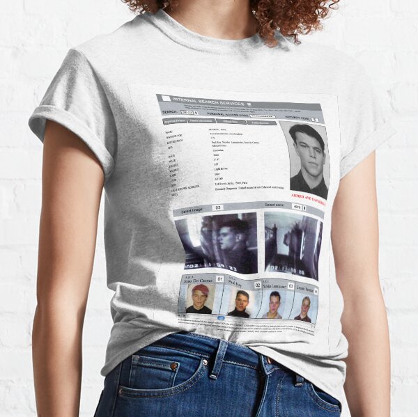 JASON BOURNE SEARCH FAX Classic T-Shirt