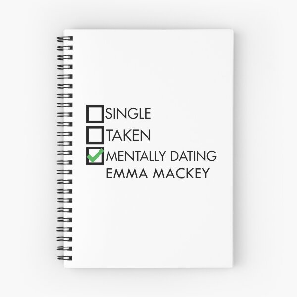 Item preview, mentally dating Emma Mackey designed and sold by idebnams.