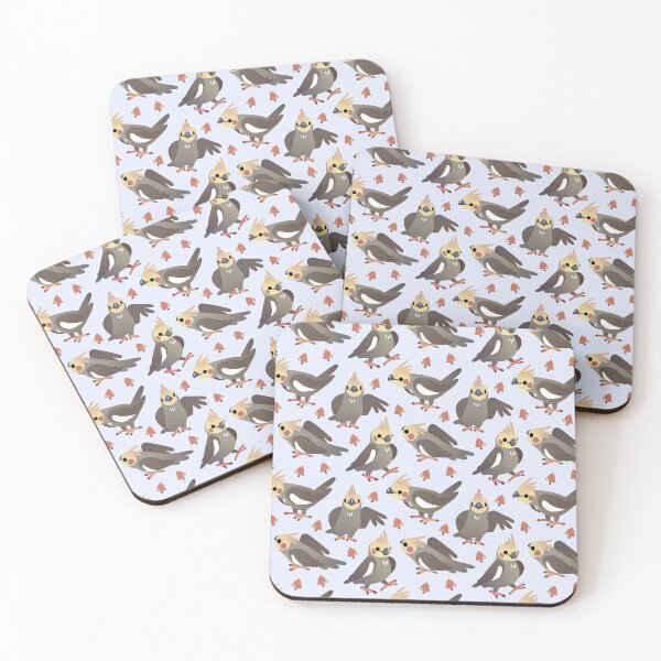 Item preview, Cockatiels and Bells designed and sold by SparkleSnake.