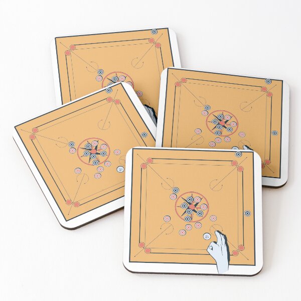 Item preview, Indian finger billiards designed and sold by Frergo.