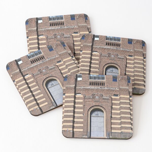 Item preview, Gasometer old gas storage entrance Vienna Austria designed and sold by goceris.