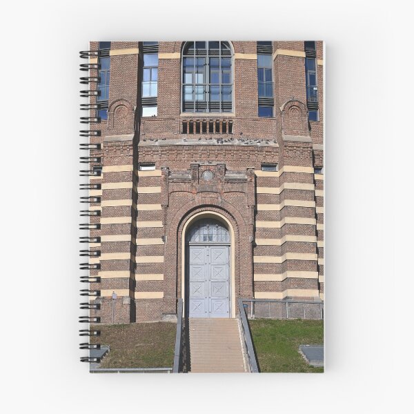 Item preview, Gasometer old gas storage entrance Vienna Austria designed and sold by goceris.