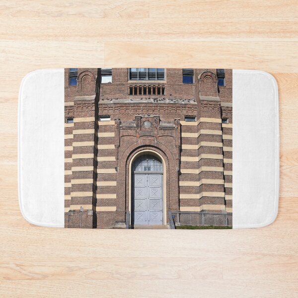 Item preview, Gasometer old gas storage entrance Vienna Austria designed and sold by goceris.