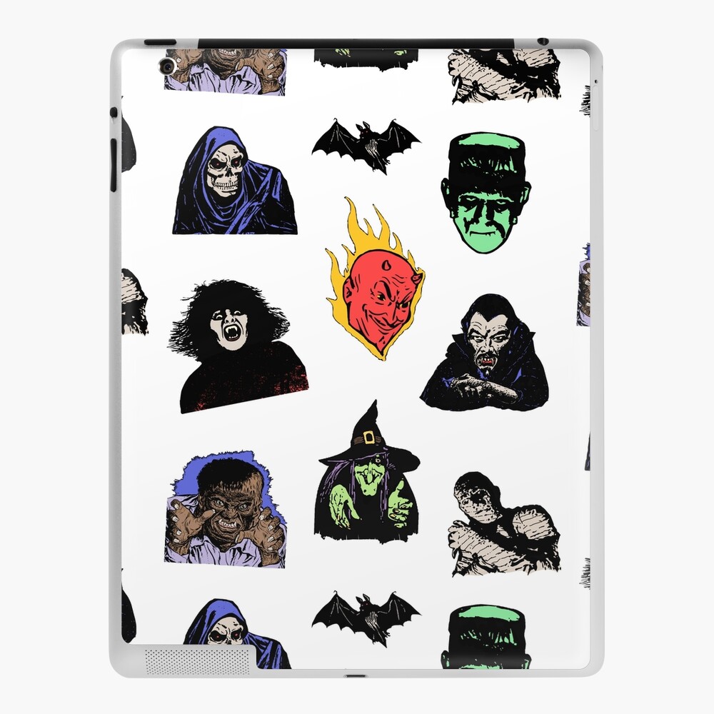 Halloween Horror Monsters Sticker Pack #2 Classic Vintage Spooky 