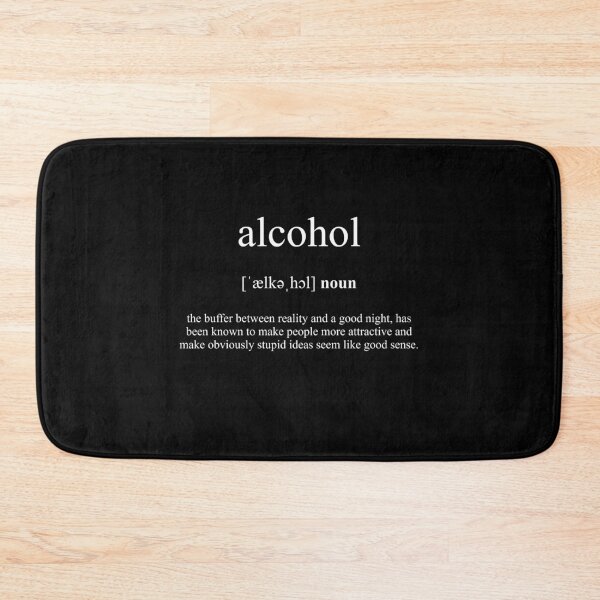 Item preview, Alcohol Definition Dictionary Black Edition designed and sold by Designschmiede.