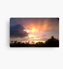 Tierra Verde Sunset Canvas Print
