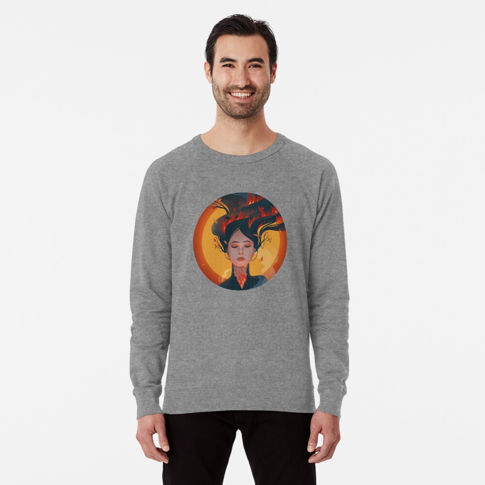 Item preview, Lightweight Sweatshirt designed and sold by anniko-story.