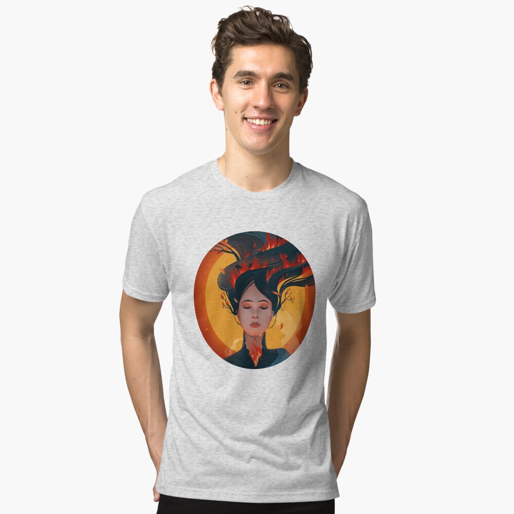 Item preview, Tri-blend T-Shirt designed and sold by anniko-story.