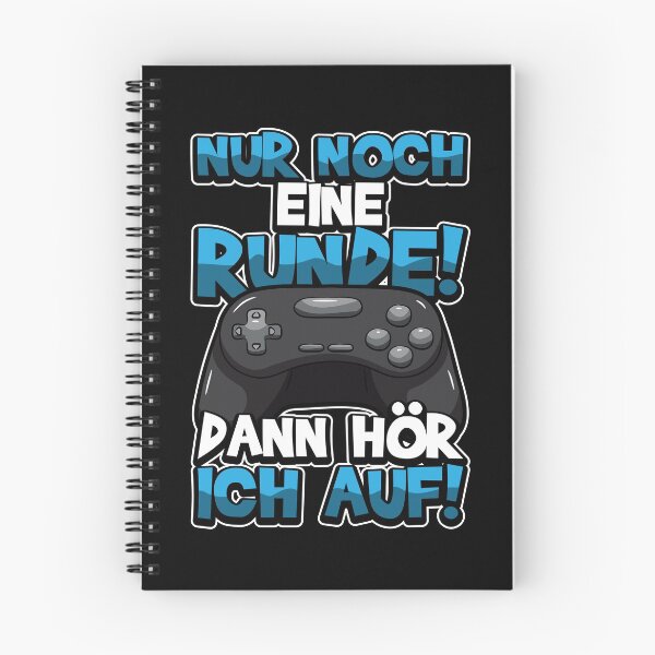 Artikelvorschau, Nur noch eine Runde! Dann hör ich auf! - Gamer entworfen und verkauft von anziehend.