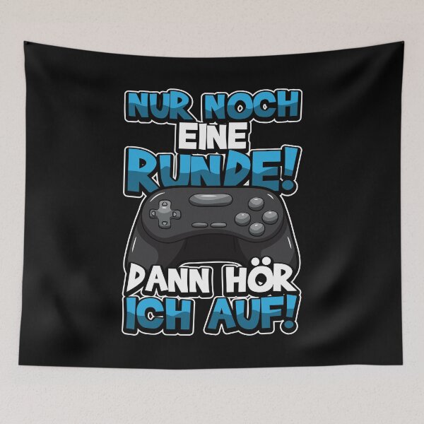 Item preview, Nur noch eine Runde! Dann hör ich auf! - Gamer designed and sold by anziehend.