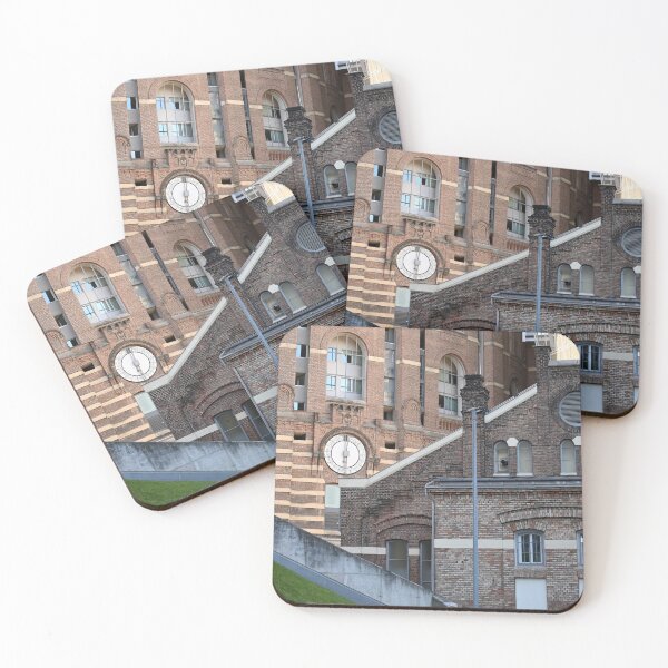 Item preview, Gasometer and old building detail Vienna Austria designed and sold by goceris.
