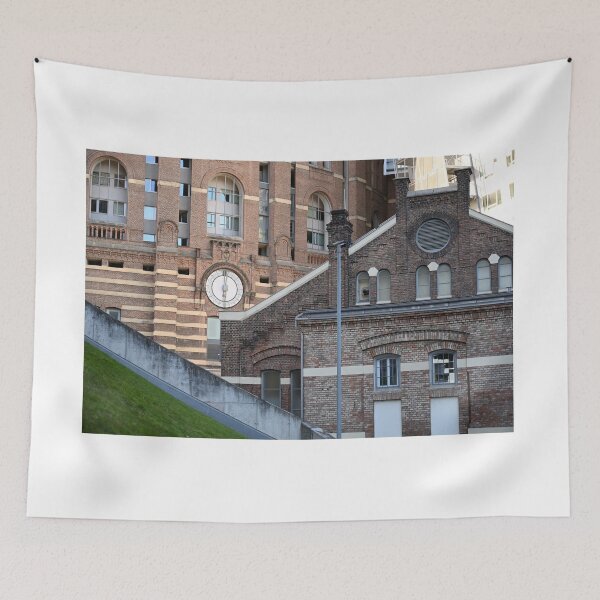 Item preview, Gasometer and old building detail Vienna Austria designed and sold by goceris.