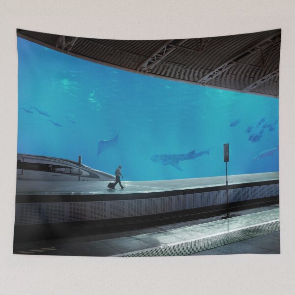 Item preview, Underwater Train designed and sold by mtforlife66.
