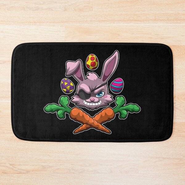 Item preview, Easter Bunny Pirate - Buccaneer Under Rabbit Flag designed and sold by anziehend.