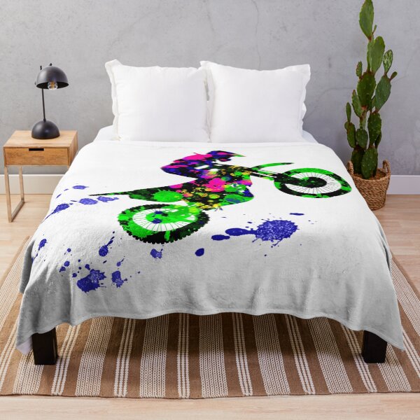 Item preview, Motocicleta Sport Extreme Ink Drops Patrón de color más vendido designed and sold by mrsrooster.