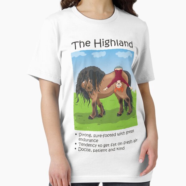 Item preview, Characteristics of the Highland pony - Dun designed and sold by annafkane.